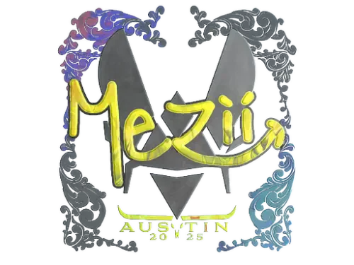Sticker | mezii (Holo) | Austin 2025