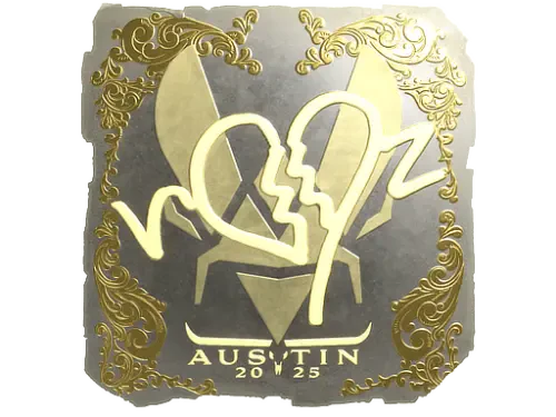 Sticker | ropz (Gold) | Austin 2025