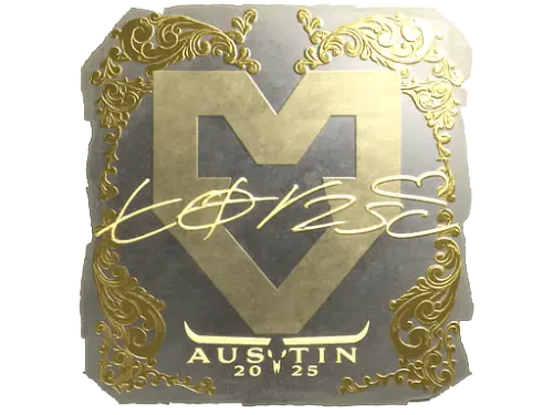 Sticker | torzsi (Gold) | Austin 2025