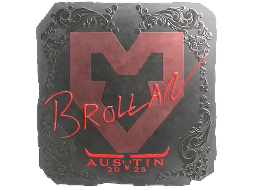 Sticker | Brollan (Foil) | Austin 2025 Sticker | Brollan (Foil) | Austin 2025