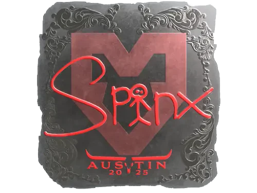 Sticker | Spinx (Foil) | Austin 2025 Sticker | Spinx (Foil) | Austin 2025