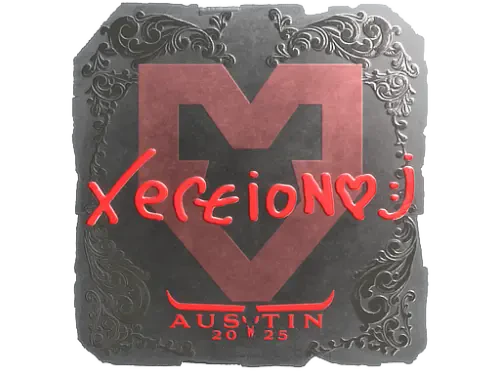 Sticker | xertioN (Foil) | Austin 2025