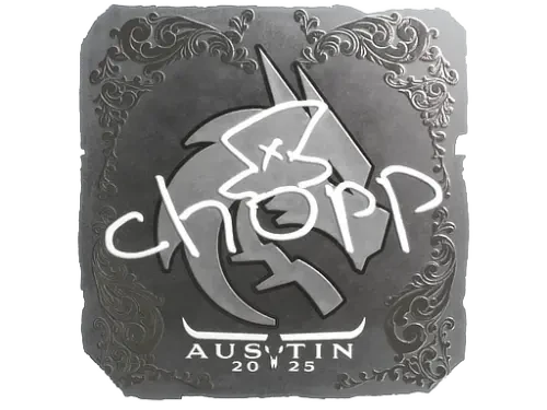 Sticker | chopper (Foil) | Austin 2025 Sticker | chopper (Foil) | Austin 2025