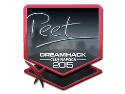 Sticker | peet (Foil) | Cluj-Napoca 2015
