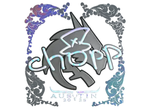 Sticker | chopper (Holo) | Austin 2025