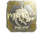 Sticker | magixx (Gold) | Austin 2025