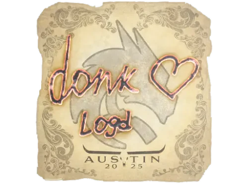 Sticker | donk | Austin 2025 Sticker | donk | Austin 2025