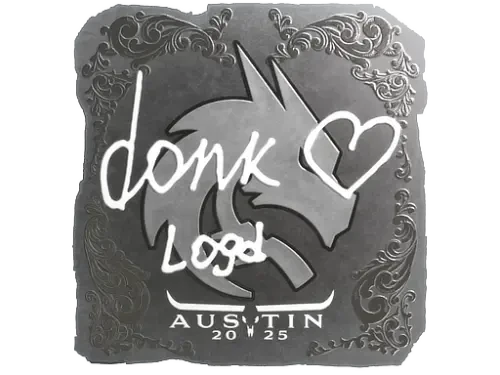 Sticker | donk (Foil) | Austin 2025