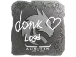 Sticker | donk (Foil) | Austin 2025