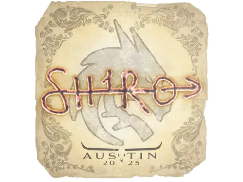 Sticker | sh1ro | Austin 2025