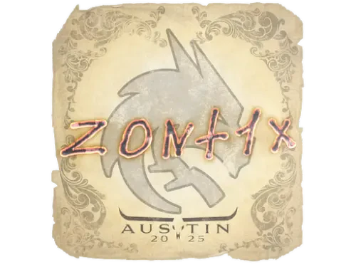 Sticker | zont1x | Austin 2025