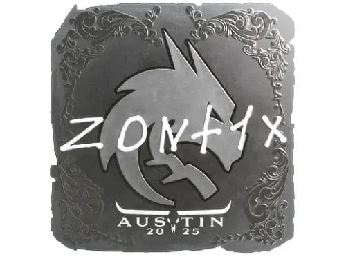 Sticker | zont1x (Foil) | Austin 2025