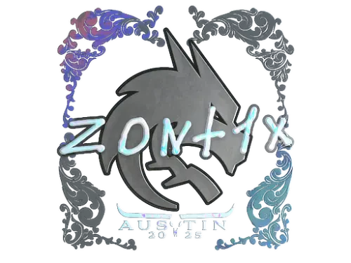 Sticker | zont1x (Holo) | Austin 2025