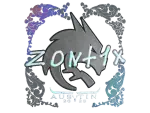 Sticker | zont1x (Holo) | Austin 2025