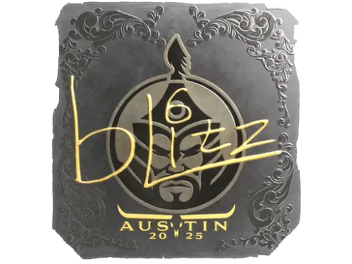 Sticker | bLitz (Foil) | Austin 2025 Sticker | bLitz (Foil) | Austin 2025