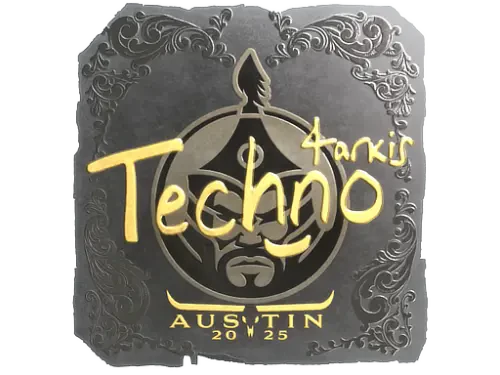Sticker | Techno4K (Foil) | Austin 2025