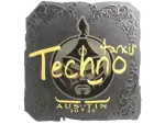 Sticker | Techno4K (Foil) | Austin 2025