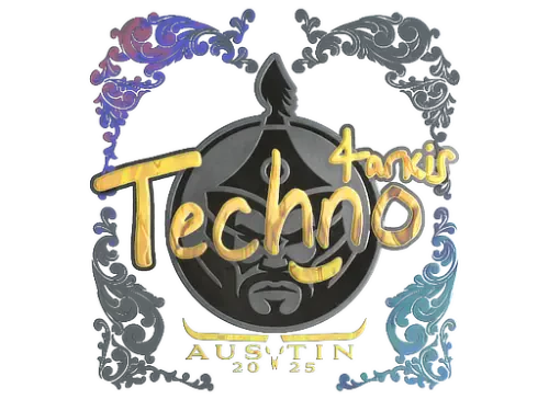 Sticker | Techno4K (Holo) | Austin 2025