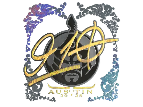 Sticker | 910 (Holo) | Austin 2025