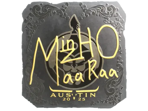 Sticker | mzinho (Foil) | Austin 2025 Sticker | mzinho (Foil) | Austin 2025