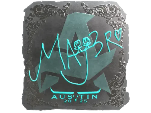 Sticker | MAJ3R (Foil) | Austin 2025