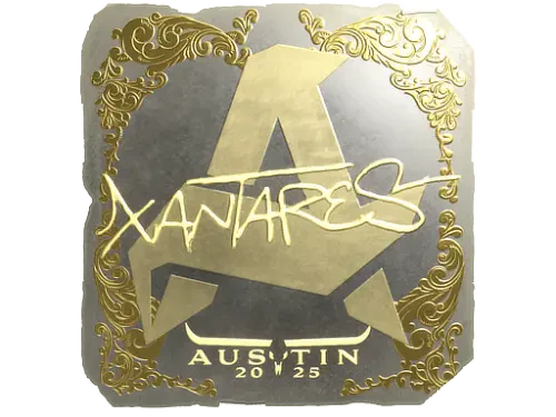 Sticker | XANTARES (Gold) | Austin 2025