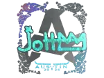 Sticker | jottAAA (Holo) | Austin 2025