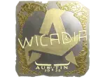 Sticker | Wicadia (Gold) | Austin 2025