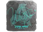 Sticker | woxic (Foil) | Austin 2025