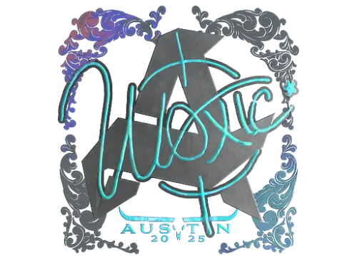 Sticker | woxic (Holo) | Austin 2025 Sticker | woxic (Holo) | Austin 2025