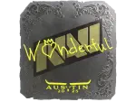 Sticker | w0nderful (Foil) | Austin 2025