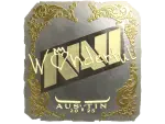 Sticker | w0nderful (Gold) | Austin 2025