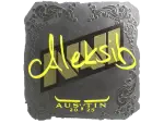 Sticker | Aleksib (Foil) | Austin 2025