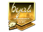 Sticker | byali (Gold) | Cluj-Napoca 2015