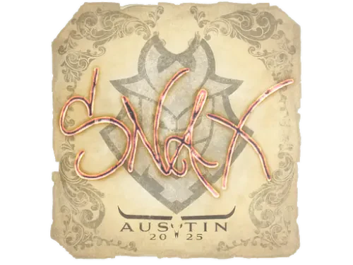 Sticker | Snax | Austin 2025
