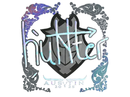 Sticker | huNter- (Holo) | Austin 2025 Sticker | huNter- (Holo) | Austin 2025