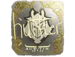 Sticker | huNter- (Gold) | Austin 2025