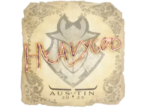 Sticker | Heavygod | Austin 2025