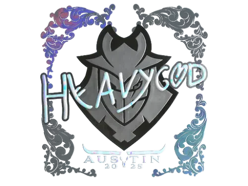 Sticker | Heavygod (Holo) | Austin 2025 Sticker | Heavygod (Holo) | Austin 2025
