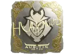 Sticker | Heavygod (Gold) | Austin 2025