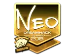 Sticker | NEO (Gold) | Cluj-Napoca 2015