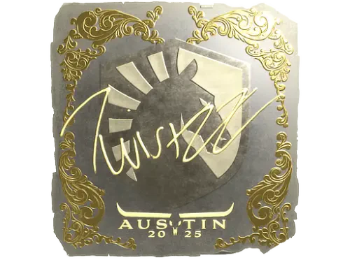 Sticker | Twistzz (Gold) | Austin 2025 Sticker | Twistzz (Gold) | Austin 2025