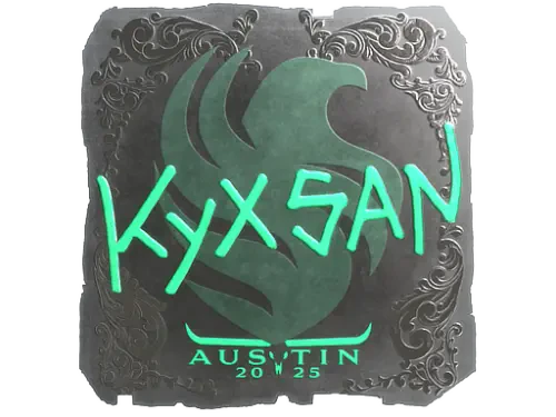 Sticker | kyxsan (Foil) | Austin 2025 Sticker | kyxsan (Foil) | Austin 2025