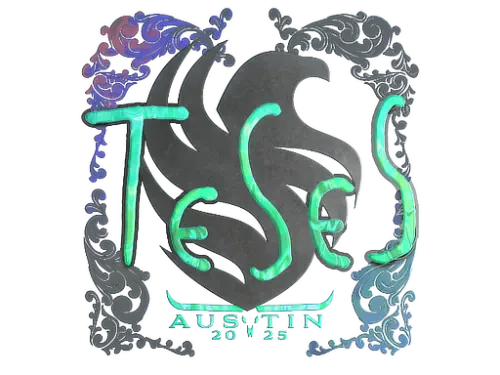 Sticker | TeSeS (Holo) | Austin 2025 Sticker | TeSeS (Holo) | Austin 2025
