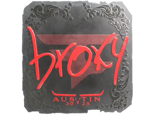 Sticker | broky (Foil) | Austin 2025