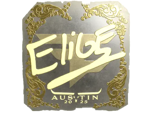 Sticker | EliGE (Gold) | Austin 2025
