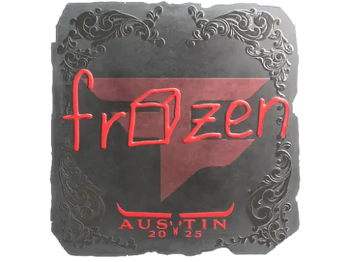 Sticker | frozen (Foil) | Austin 2025 Sticker | frozen (Foil) | Austin 2025