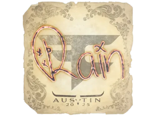 Sticker | rain | Austin 2025