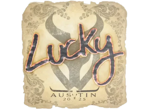 Sticker | Lucky | Austin 2025 Sticker | Lucky | Austin 2025