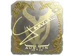 Sticker | Graviti (Gold) | Austin 2025